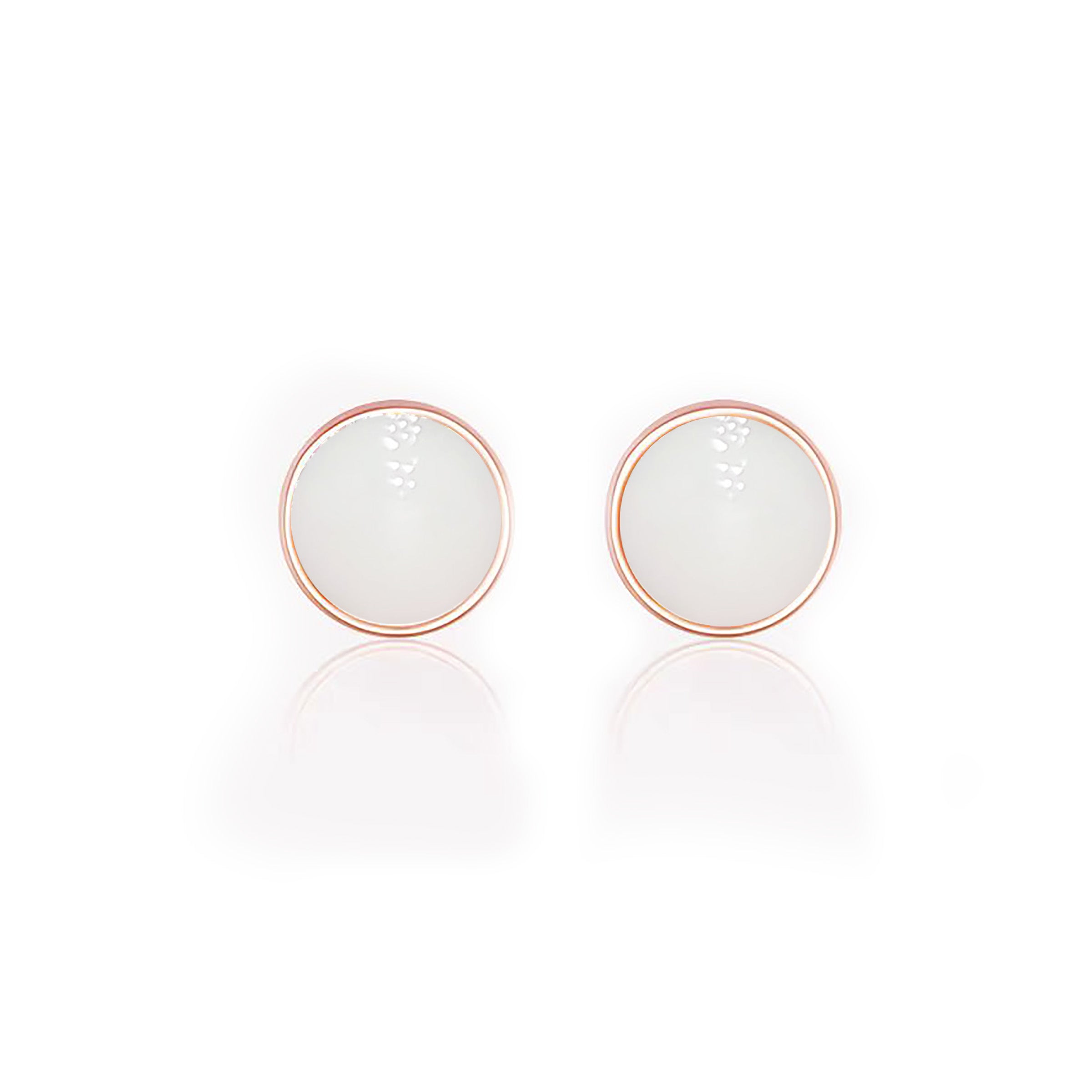 Minimal Pearl Breastmilk Earrings - Elegant Dainty Jewelry for Nursing Moms, Perfect for Everyday Wear & Special Occasions