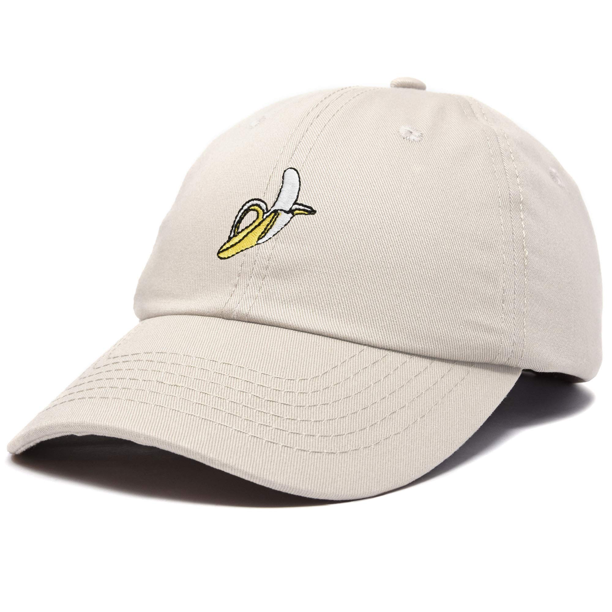 DALIX Banana Peel Novelty Baseball Cap - Fun Unisex Dad Hat for Men & Women - Perfect for Costume Parties, Gifts, and Everyday Wear