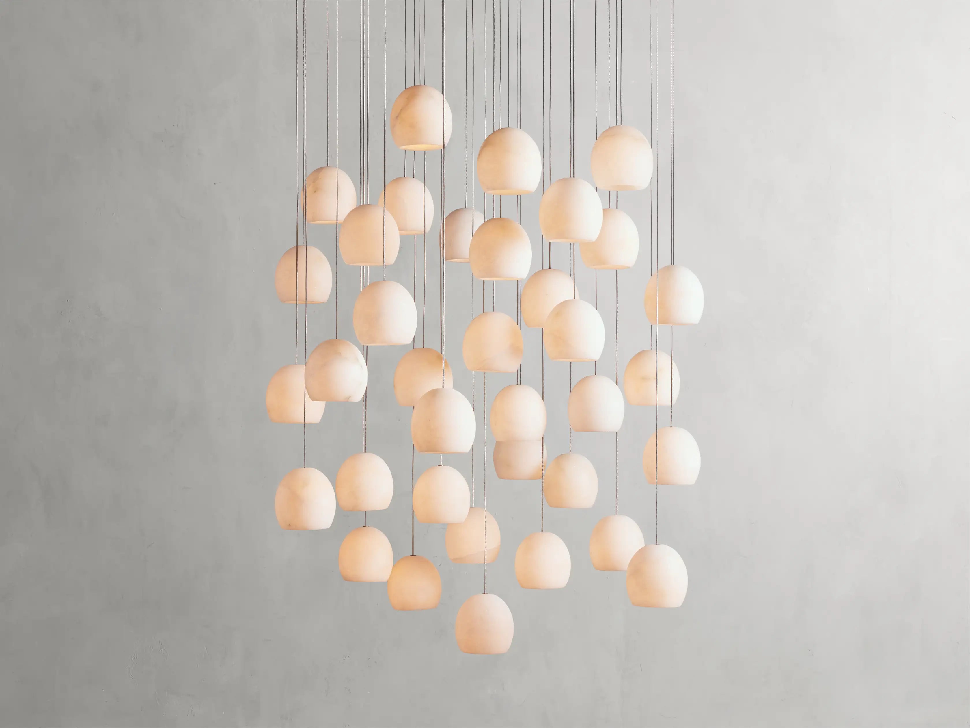 Arica Round Chandelier - Modern Crystal Ceiling Light Fixture for Dining Room, Bedroom & Living Room | Elegant Lighting Decor for Home & Office Spaces