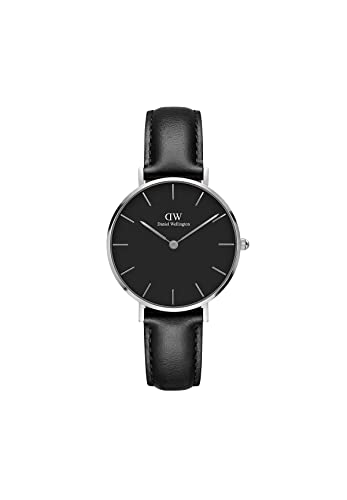 Daniel Wellington Petite Rose Gold Leather Watch for Women - Elegant & Minimalist Design, Perfect for Everyday Wear, Office & Special Occasions
