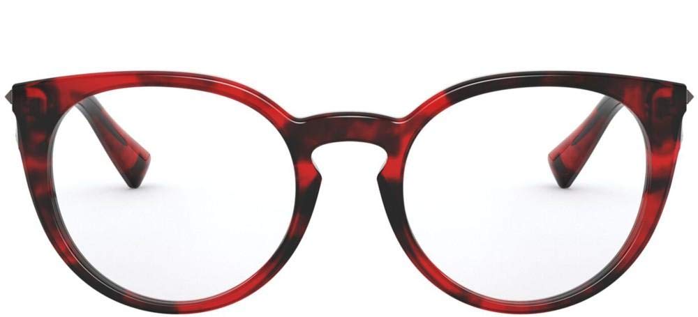 Valentino VA 3047 5020 Red Havana Eyeglasses - Stylish Designer Optical Frames for Women & Men | Perfect for Work, Reading & Fashion Accessories