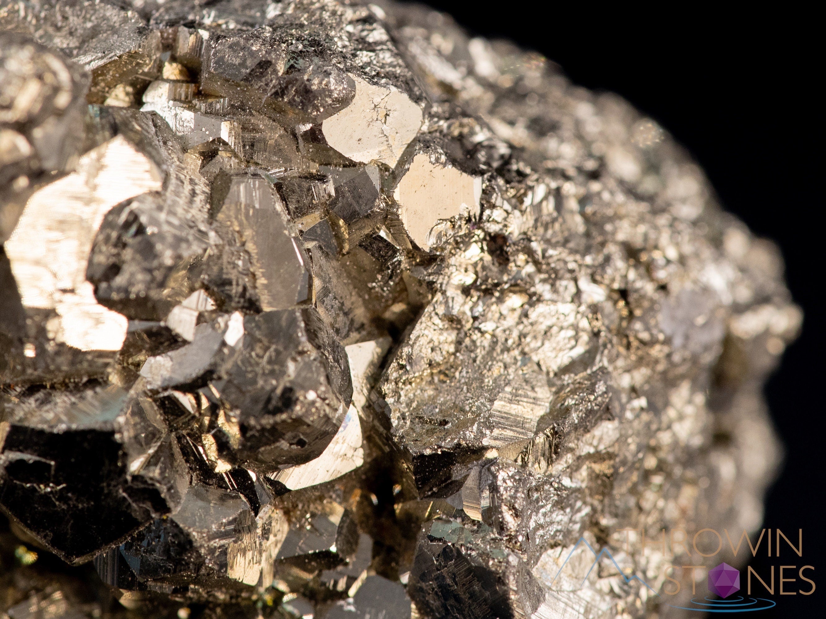 Natural Pyrite Raw Crystal Cluster - Healing Stone for Home Decor, Housewarming Gift, Feng Shui & Meditation (40307) - Perfect for Office Desk, Living Room & Spiritual Space