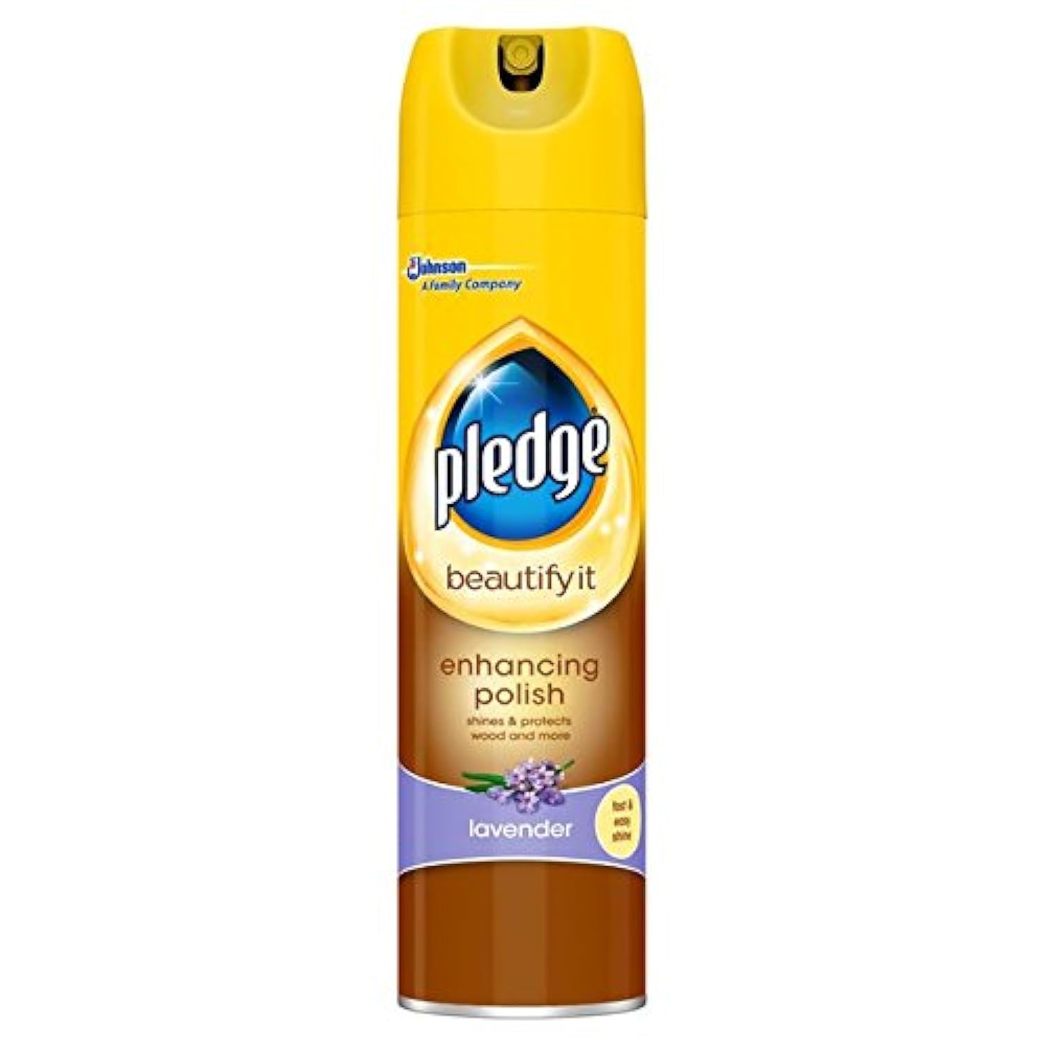 Pledge Furniture Cleaner Spray - 250ml (Pack of 3) | Lavender Scent | Wood Polish & Dust Remover for Tables, Chairs & Home Decor | Safe for Wood, Leather & Plastic Surfaces