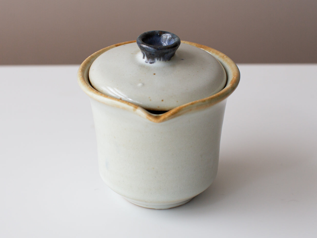Premium Japanese Beeswax Hohin Teapot - Authentic Ceramic Kyusu for Green Tea & Matcha | Perfect for Tea Ceremonies, Home Brewing & Gifts