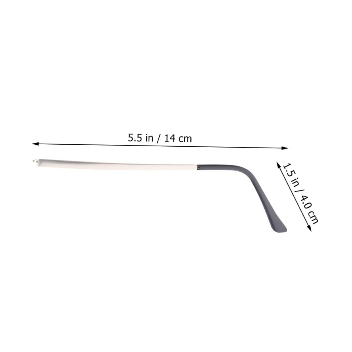 Healeved 6 Pairs Glasses Replacement Arms with Screwdriver for Men & Women - Eyewear Repair Kit for Home & Travel