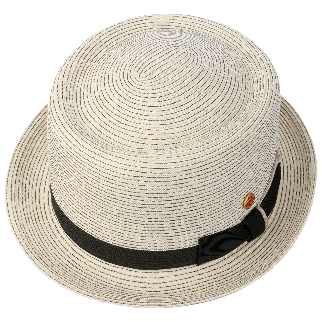 Stylish Gareth Classic Pork Pie Straw Hat by Mayser - Perfect for Summer Outfits, Beach Vacations & Outdoor Events