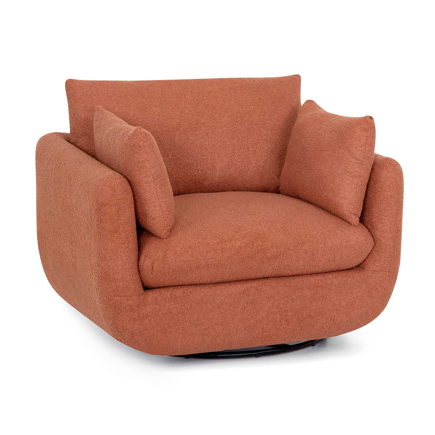 Stylish Cormic Swivel Accent Chair - Modern 360-Degree Rotating Lounge Chair for Living Room, Bedroom & Office - Perfect for Reading, Relaxing & Home Decor