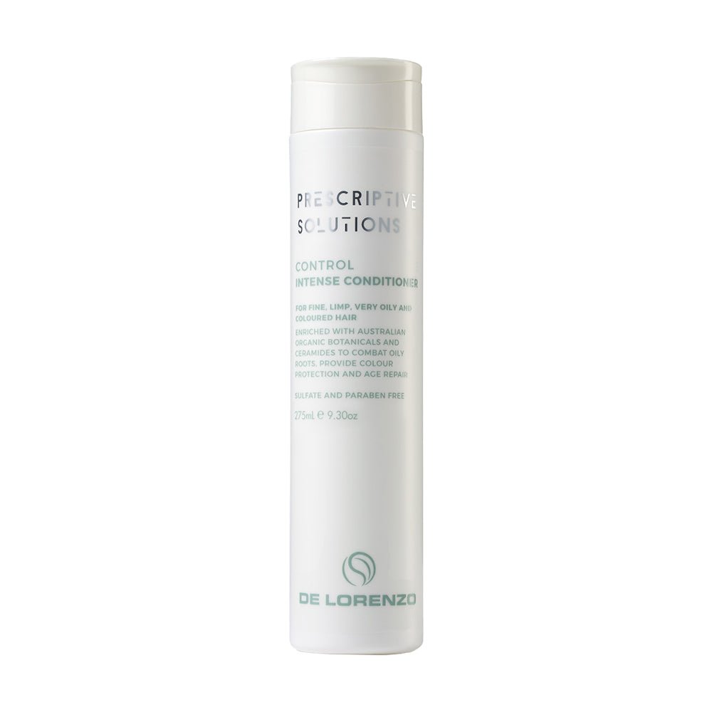 De Lorenzo Prescriptive Solutions Control Intense Conditioner 275ml - Professional Salon Treatment for Dry, Damaged Hair - Perfect for Home & Salon Use