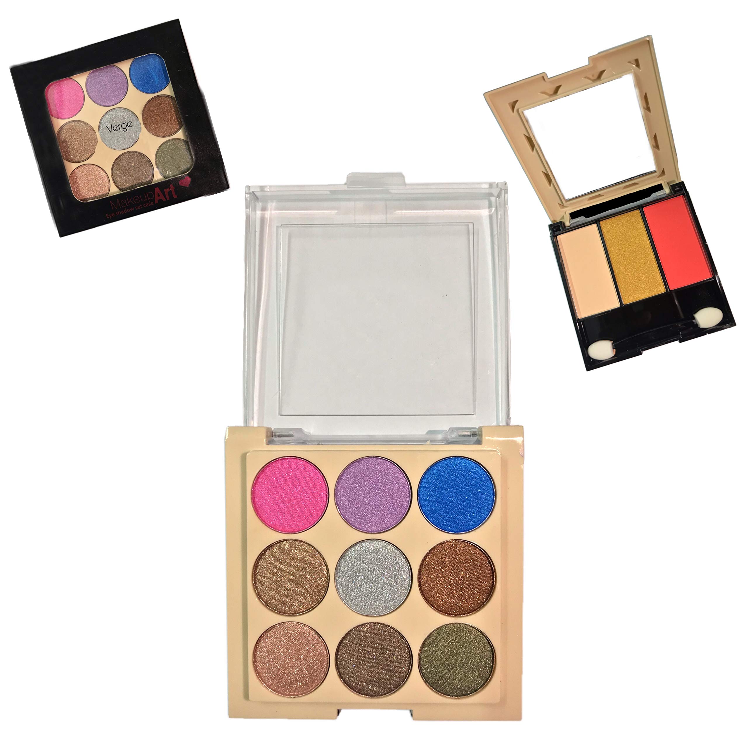 VERGE Makeup Art Remastered Eyeshadow Palette Set (02) - 13g Multi-Color Eyeshadow Kit for Professional & Everyday Makeup | Perfect for Parties, Weddings & Date Nights