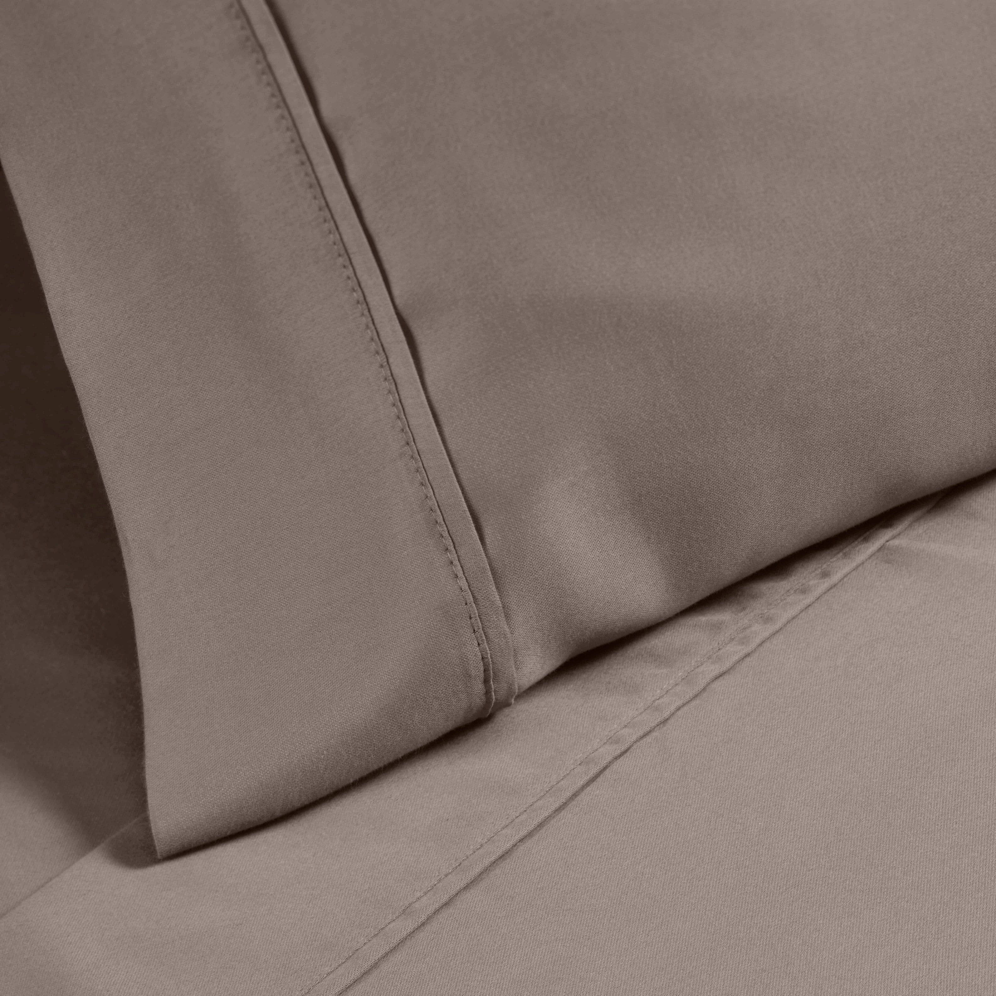 1200 Thread Count Cotton Rich Solid Deep Pocket Bed Sheet Set - Queen Size, Ultra Soft & Breathable - Perfect for Luxury Hotels, Guest Rooms & Master Bedrooms