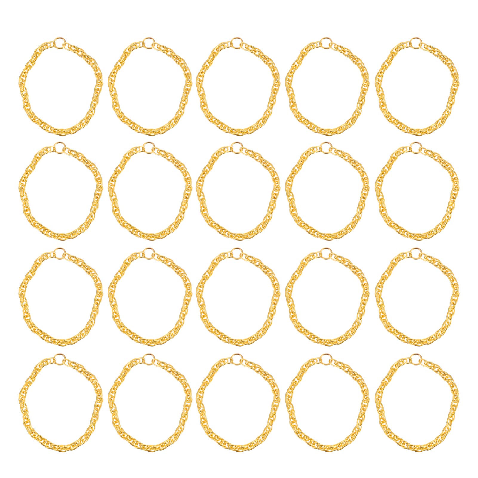 Jojofuny 75pcs Mini Duck Necklace Set - Cute Doll Chain Necklaces for Dress Up, Party Favors & DIY Crafts - Perfect for Kids, Fashion Accessories & Collectibles