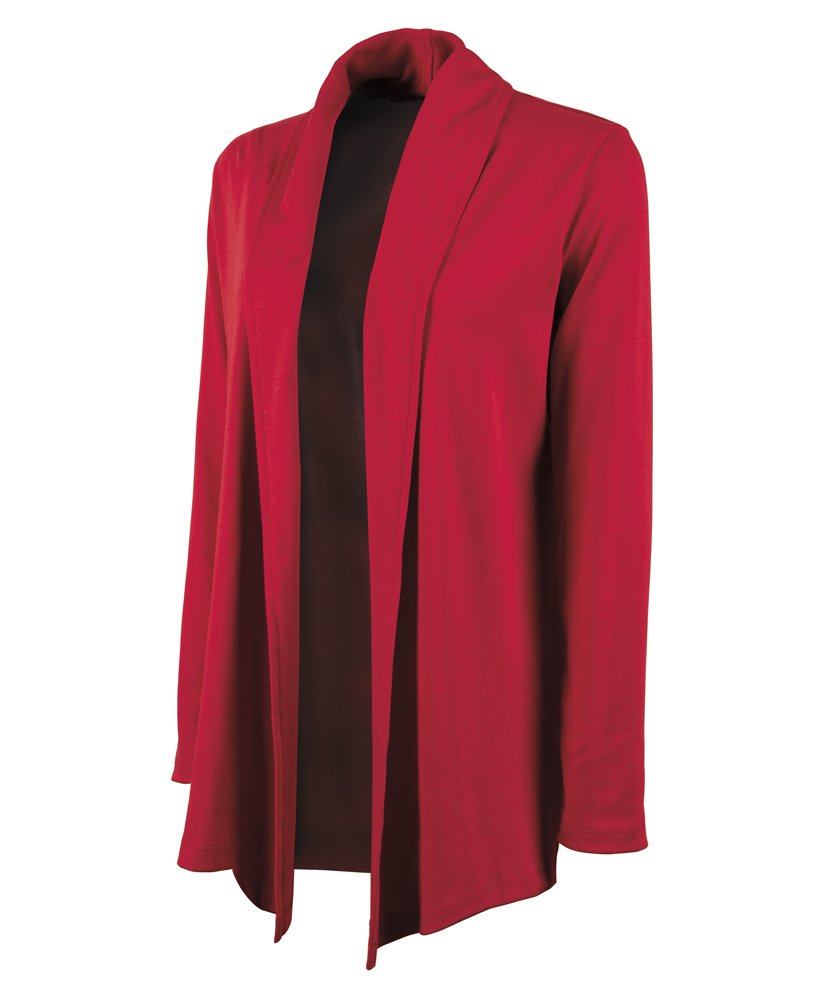 Charles River Apparel Women's Cardigan Wrap - Soft Knit Open Front Sweater for Casual & Office Wear | Perfect for Layering in Fall & Winter