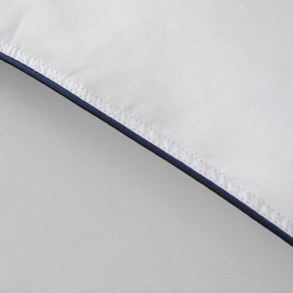 Restful Nights® Euro Box Down Alternative Comforter - Hypoallergenic All-Season Bedding for Hotels, Guest Rooms & Master Bedrooms - Soft & Breathable Luxury Comforters for Better Sleep