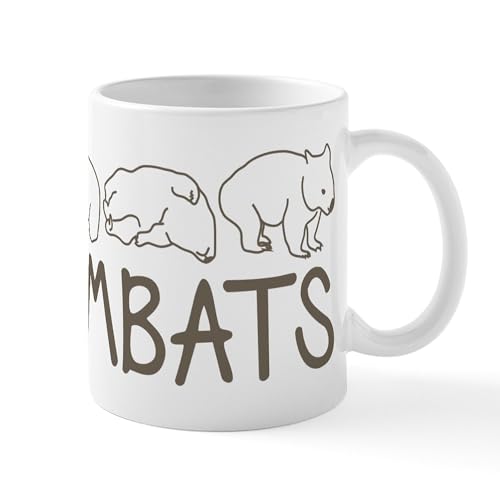 White - I Heart Wombats Mug