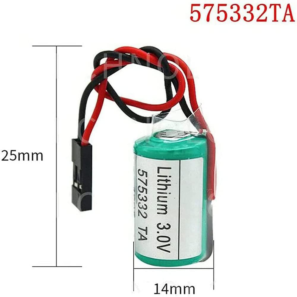 15Pcs 6FC5247-0AA18-0AA0 3V 575332TA Replacement Battery for Siemens 810D 840D PLC - Industrial Automation Backup Power Solution for CNC Machines and Control Systems