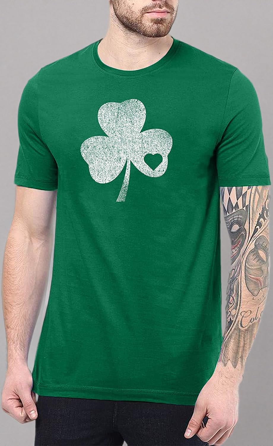 Funny St. Patrick's Day T-Shirt for Men - Irish Shamrock Graphic Tee | Saint Patrick's Day Party Outfit & Casual Wear