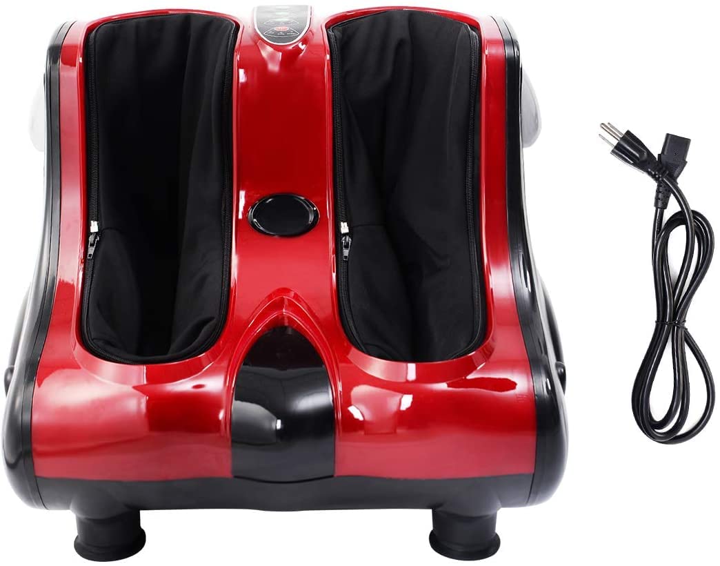 FUTADA Shiatsu Foot Massager Machine with Rolling & Heating - Deep Kneading Massage Therapy for Foot, Calf and Leg - Improves Blood Circulation - Perfect for Home, Office, Relaxation and Pain Relief