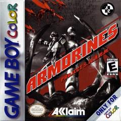 Armorines Project SWARM - GameBoy Color Video Game - Retro Gaming for Collectors - Perfect for Classic Gaming Enthusiasts & Nostalgic Play