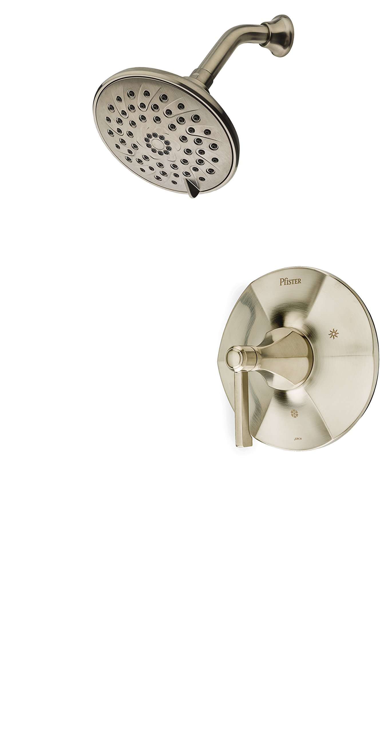 Pfister LG897DEK LG89-7DEK Arterra Shower Only Trim Kit in Brushed Nickel - Perfect for Modern Bathroom Renovations and Shower Upgrades