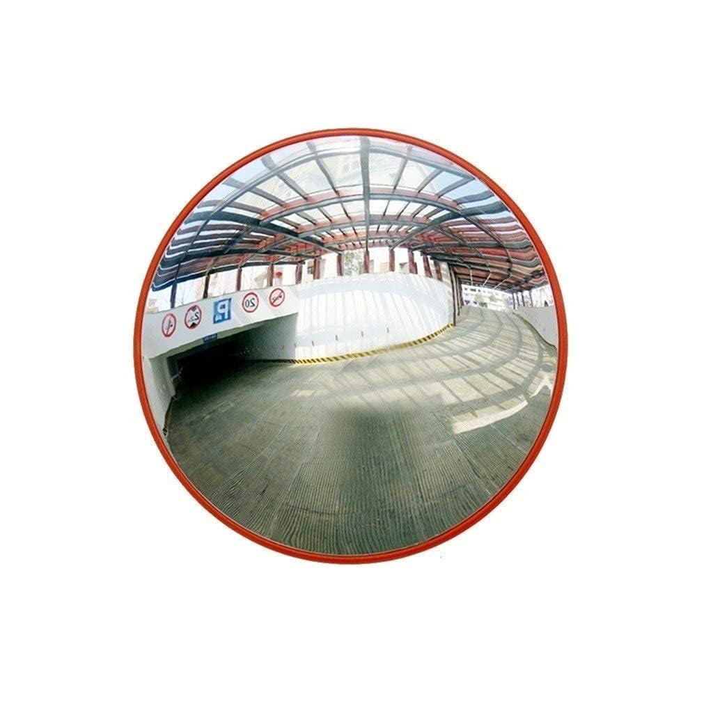 30-80CM Convex PC Mirror for Garage Security, Supermarket & Mall Anti-Theft, Outdoor Traffic Safety - Durable Shatterproof Design (80CM Size) - Perfect for Parking Lots, Driveways & Retail Stores