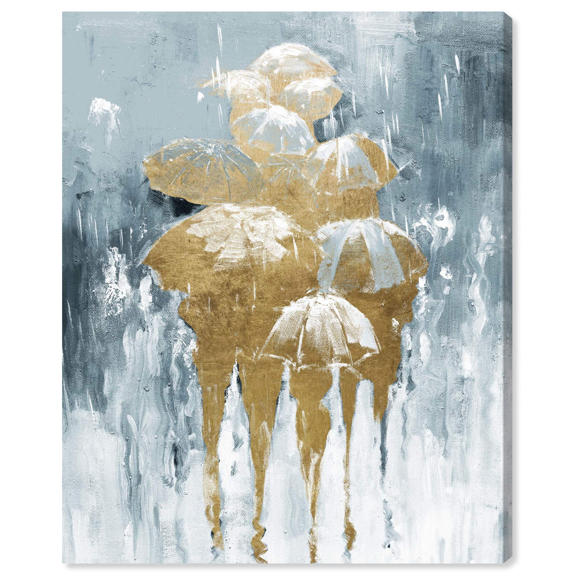 Abstract Wall Art Canvas Prints 'Rainy Day' by Oliver Gal Artist Co. - 20