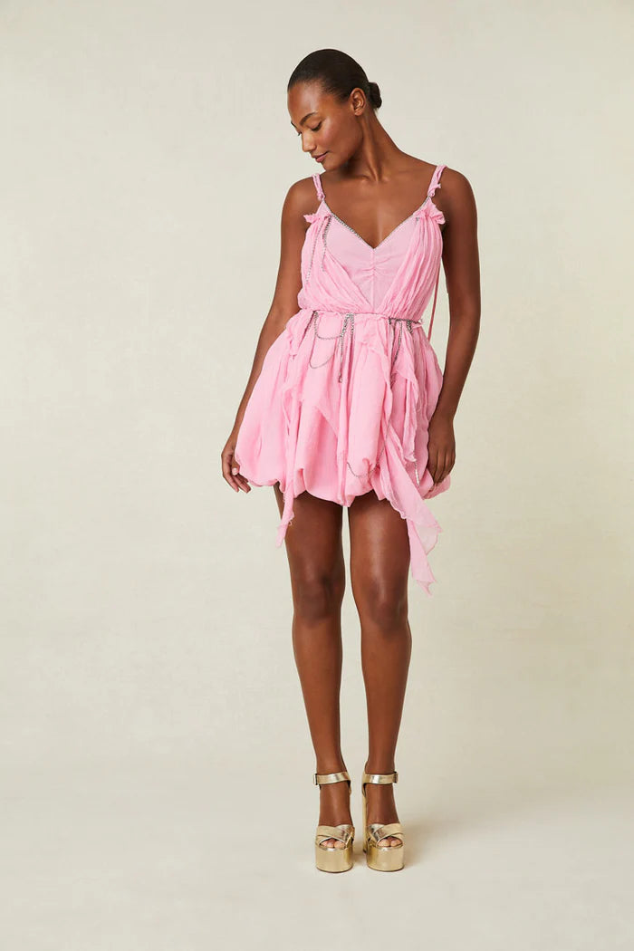 Ashida Mini Dress for Women - Flirty Pink Summer Party Dress, Perfect for Date Night, Cocktail Parties & Beach Vacations