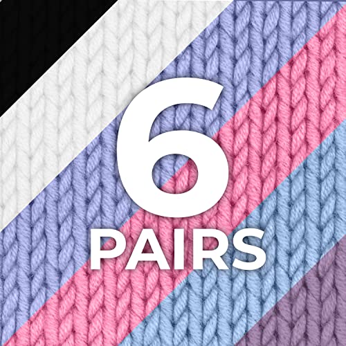 Bright Colors Pack - 6 Pairs
