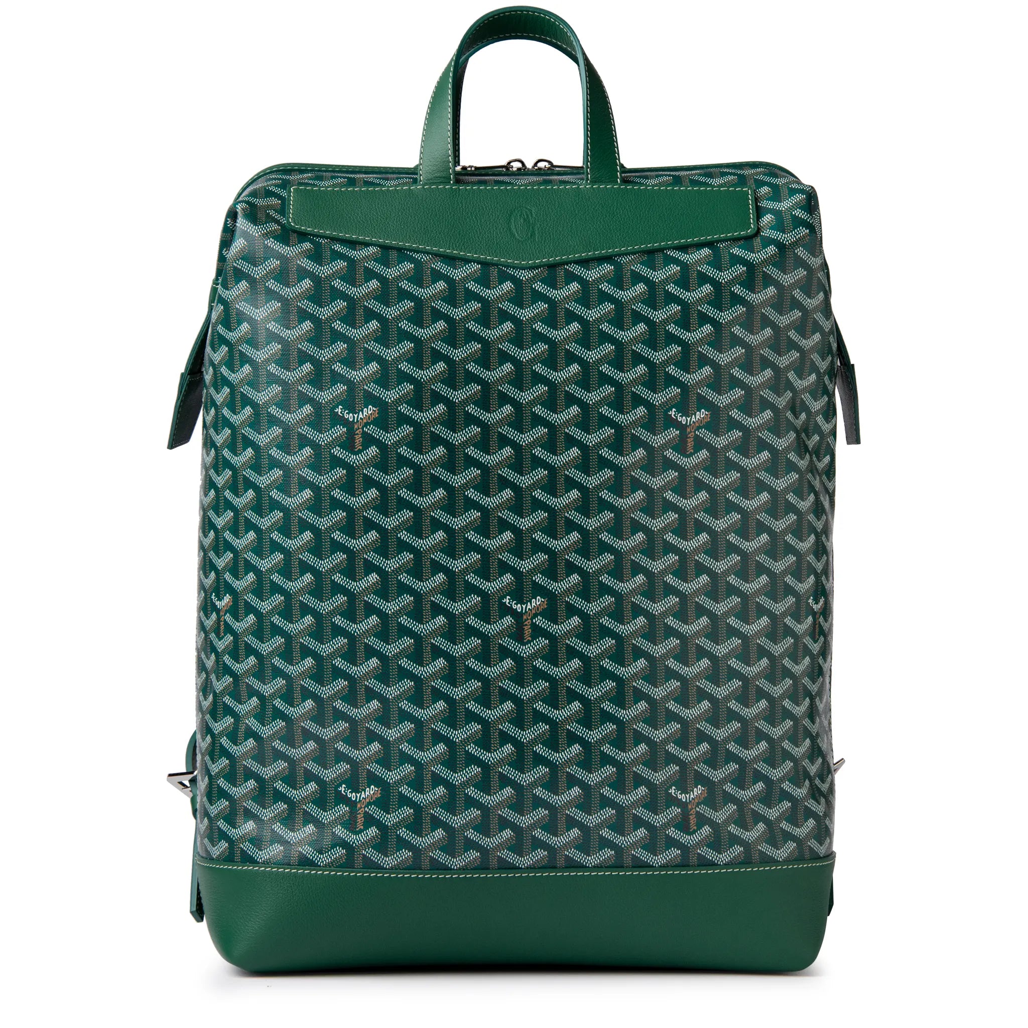 Goyard Green Cisalpin Backpack – Luxury Designer Backpack for Men & Women – Perfect for Travel, Work & Daily Commute