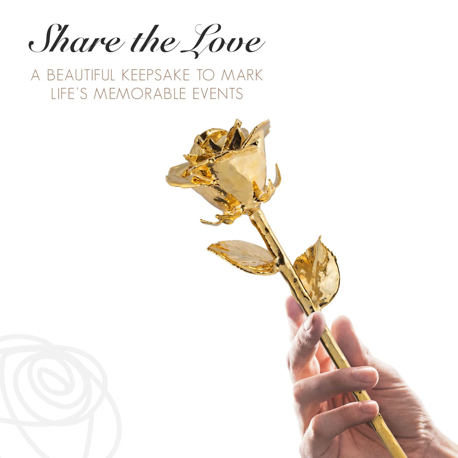24K Gold Dipped Forever Rose in Heart Shaped Acrylic Vase - Eternal Romantic Gift for Women & Men | Anniversary, Valentine's Day, Wedding Gift Idea | Luxury Home Decor & Table Centerpiece