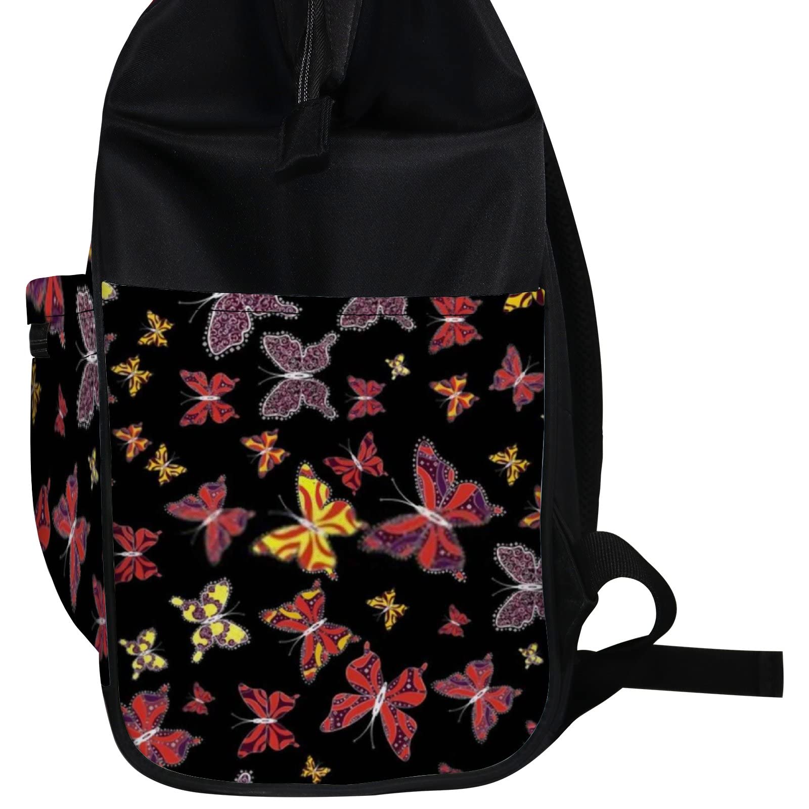 Butterfly Diaper Backpack - Waterproof Baby Bag for Travel & Laptop - Large Capacity for Men & Women