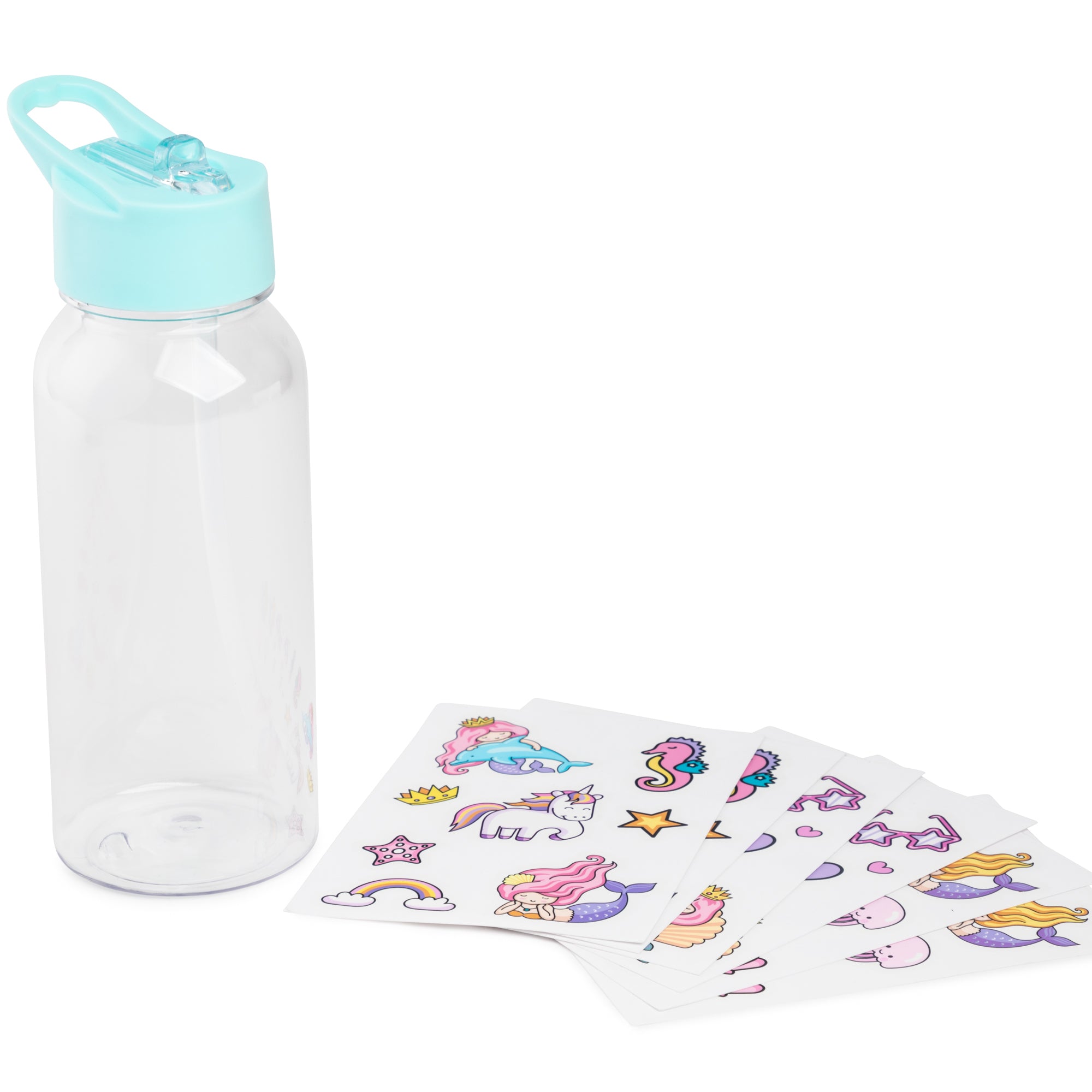 24 oz DIY Kids' Sticker Bottle - Creative Arts & Crafts Activity for Children - Perfect for Birthday Parties, Classroom Projects & Sensory Play