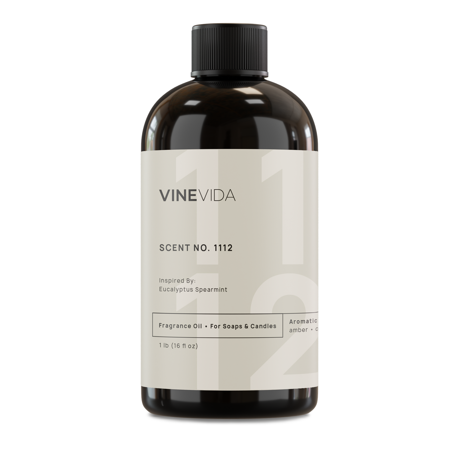 NO. 1112 Eucalyptus Spearmint Fragrance Oil for Soap Making & Candle Making - Inspired by Bath & Body Works - Perfect for DIY Home Spa, Aromatherapy & Relaxation