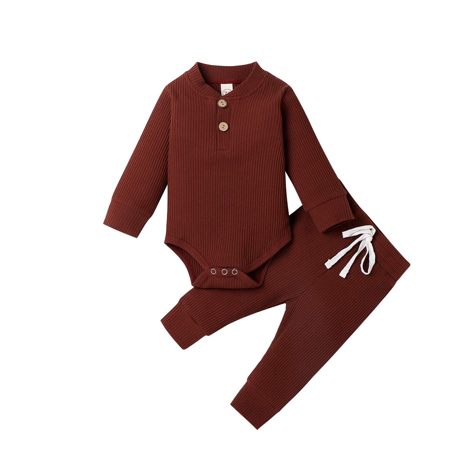 Adorable Newborn Baby Girl & Boy Fall Clothes Set - Soft Knitted Cotton Romper with Pants - Winter Outfits for 3-24 Months - Perfect for Family Photos & Holiday Gatherings