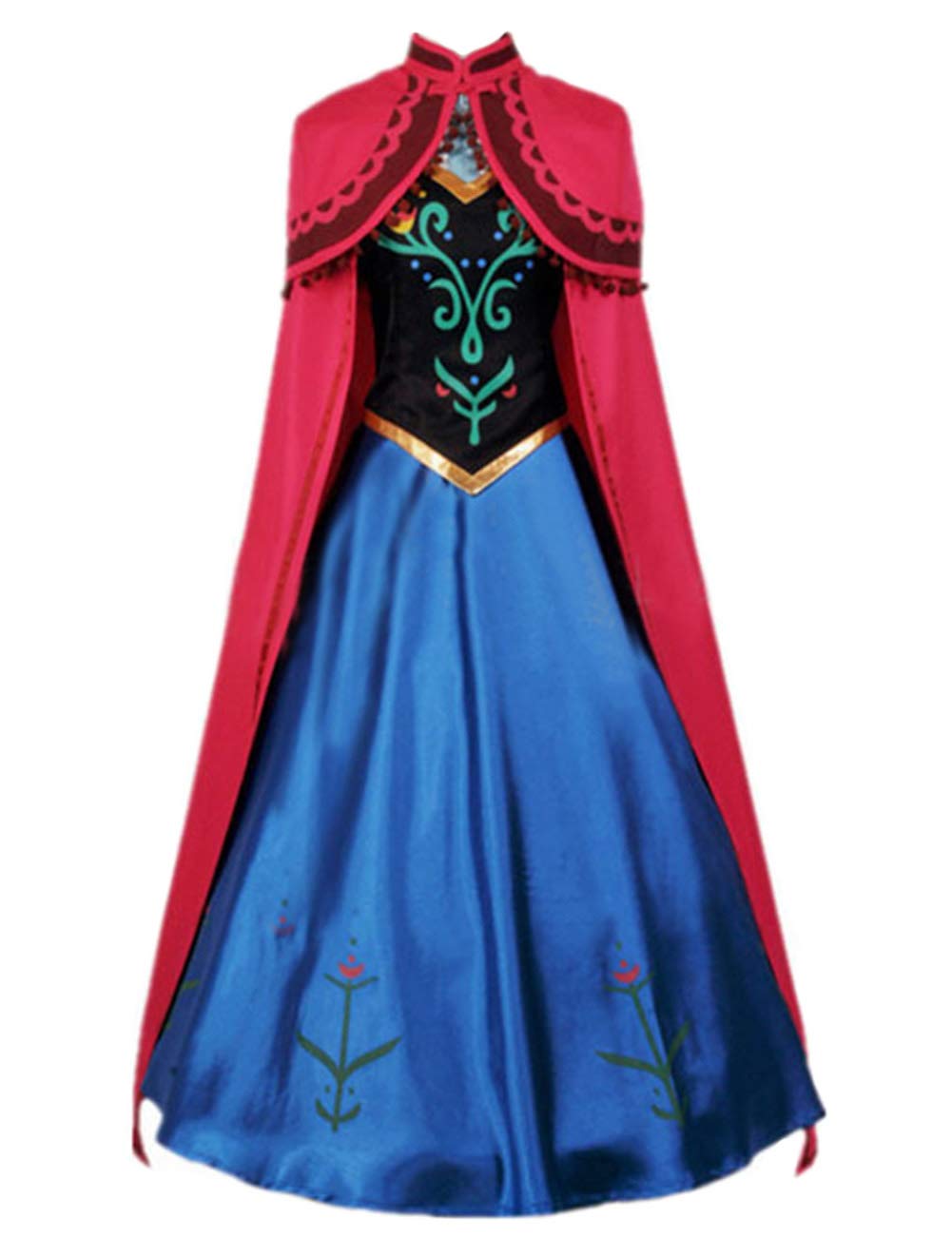 Ainiel Women's Princess Costume for Halloween, Cosplay, Dress Up & Role Play - Elegant Fairy Tale Party Outfit for Adults