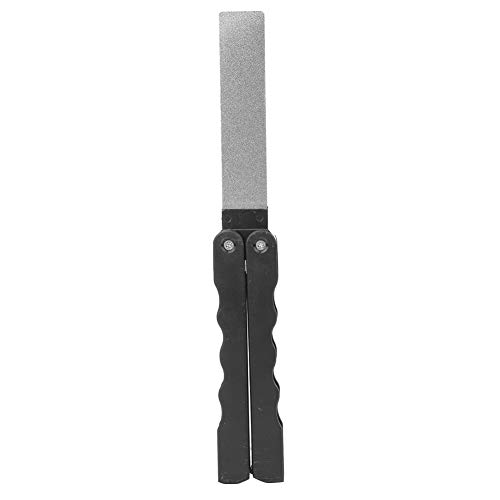 Premium Small Whetstone - Durable Portable Folding Knife Sharpener for Kitchen & Outdoor Knives | Perfect for Home Cooking, Camping, Hunting & Survival Gear
