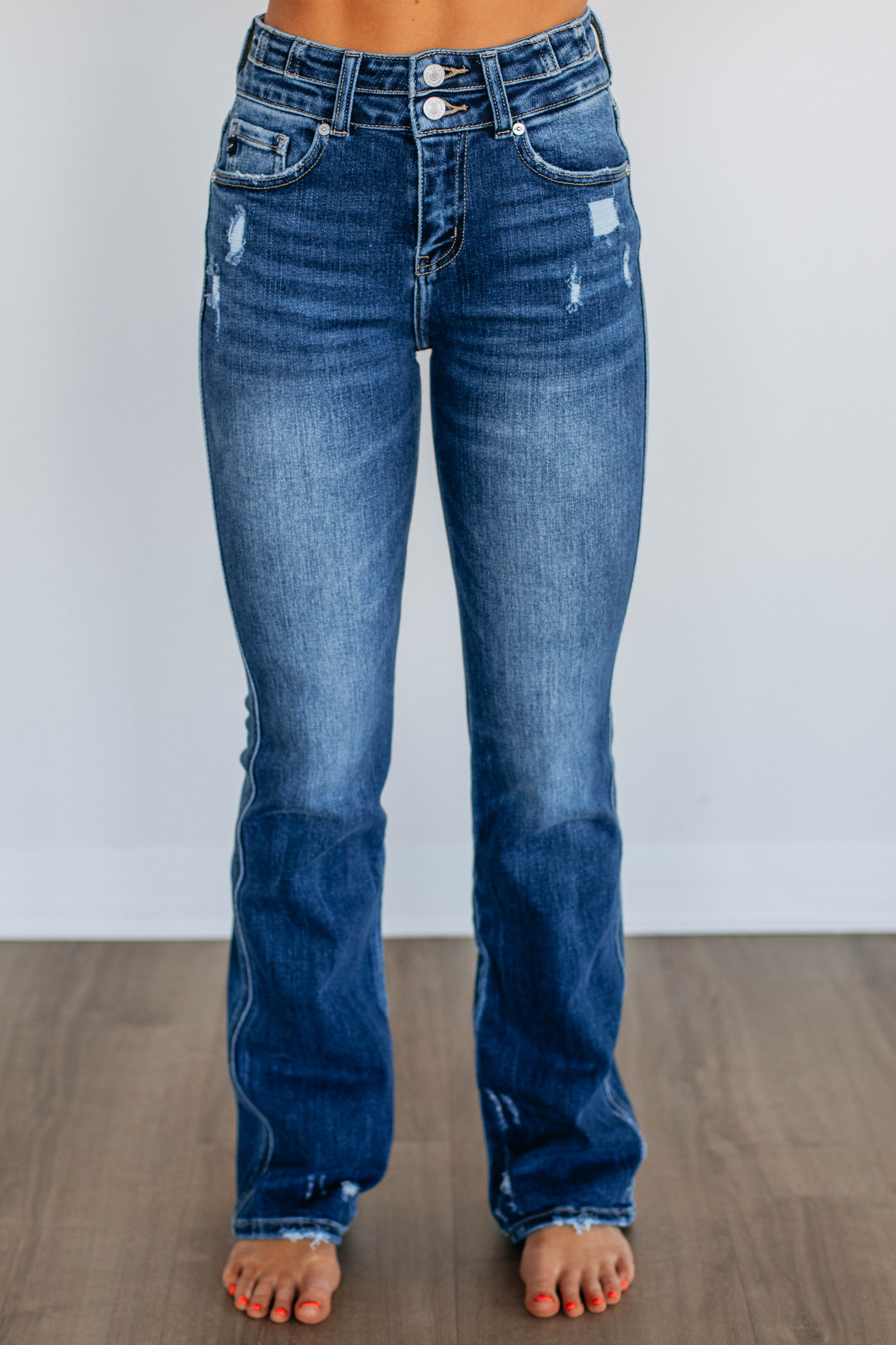 Bradley KanCan Jeans for Women - High Waist Skinny Jeans, Stretch Denim Pants, Comfortable & Flattering Fit - Perfect for Casual Wear, Office, and Night Out