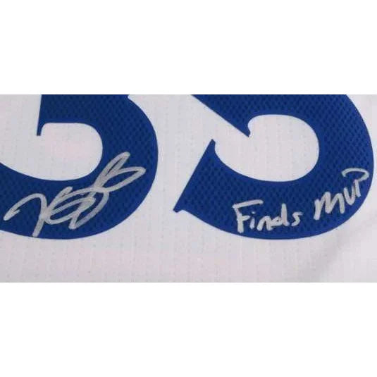 Kevin Durant Signed Golden State Warriors Jersey - Inscribed 