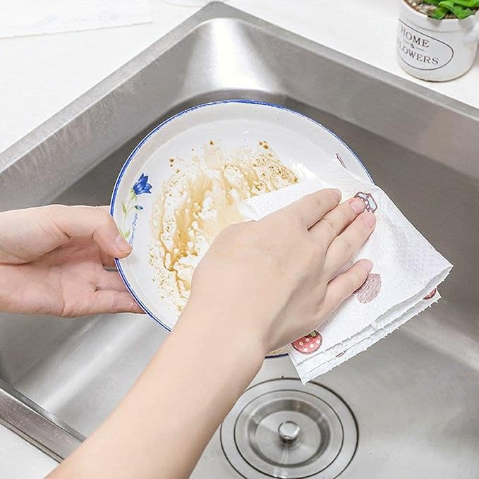 Non-Stick Oil Absorbing Kitchen Tissue Paper Roll - 12