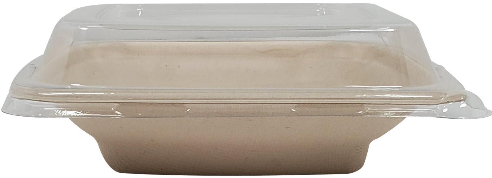 Eco-Friendly Square Bowl 16oz - BPA-Free Reusable Food Container for Meal Prep, Salads, Snacks & Leftovers | Perfect for Home, Office & Picnics