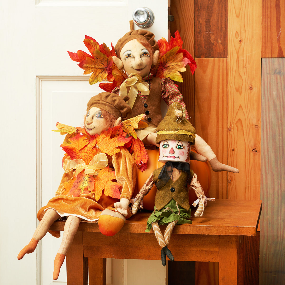 Handcrafted Amber Art Doll by Joe Spencer - Unique Collectible Figurine for Home Decor, Gifts & Display