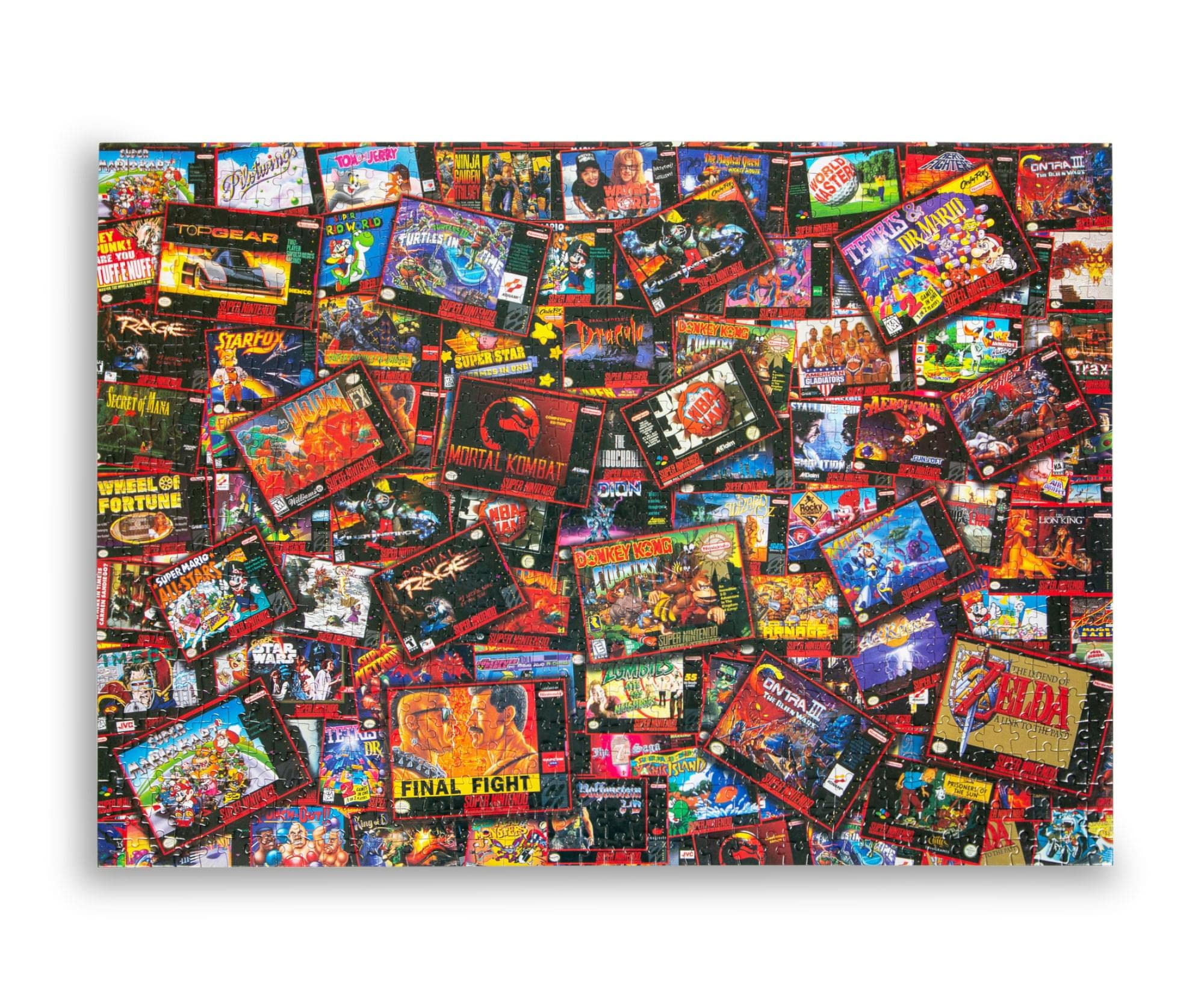 Super Never Ending Showdowns Retro Video Games 1000-Piece Jigsaw Puzzle for Adults & Kids | Challenging Brain Teaser, Educational STEM Toy, Family Game Night Activity, Creative Home Decor Gift for Gamers & Puzzle Lovers (Perfect for Birthday Parties, Classroom Learning & Stress Relief)