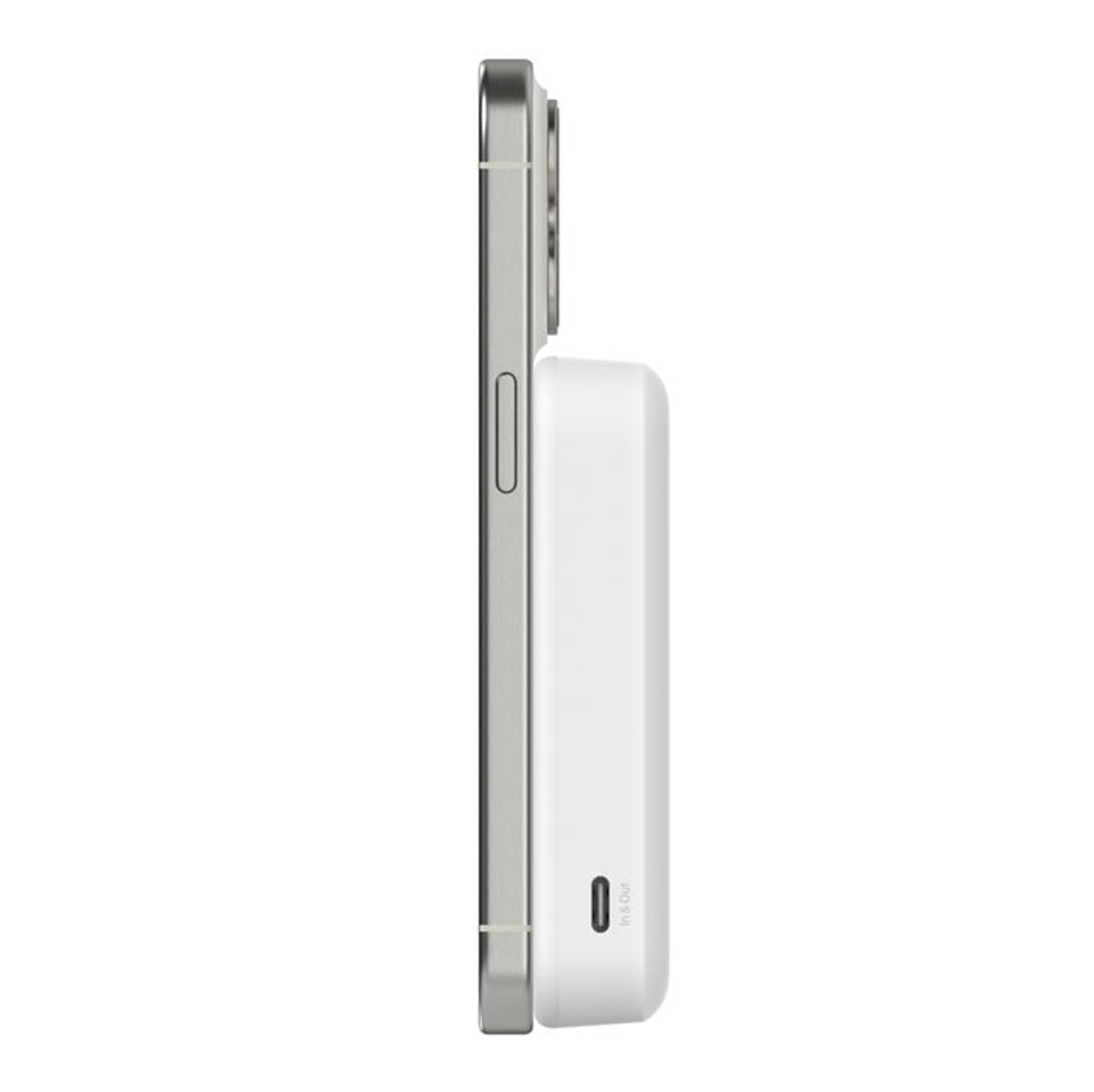 Belkin 10000mAh Qi2 Wireless Power Bank - Fast Charging Portable Battery Pack for iPhone, Samsung, AirPods - Perfect for Travel, Camping & Emergency Power Backup