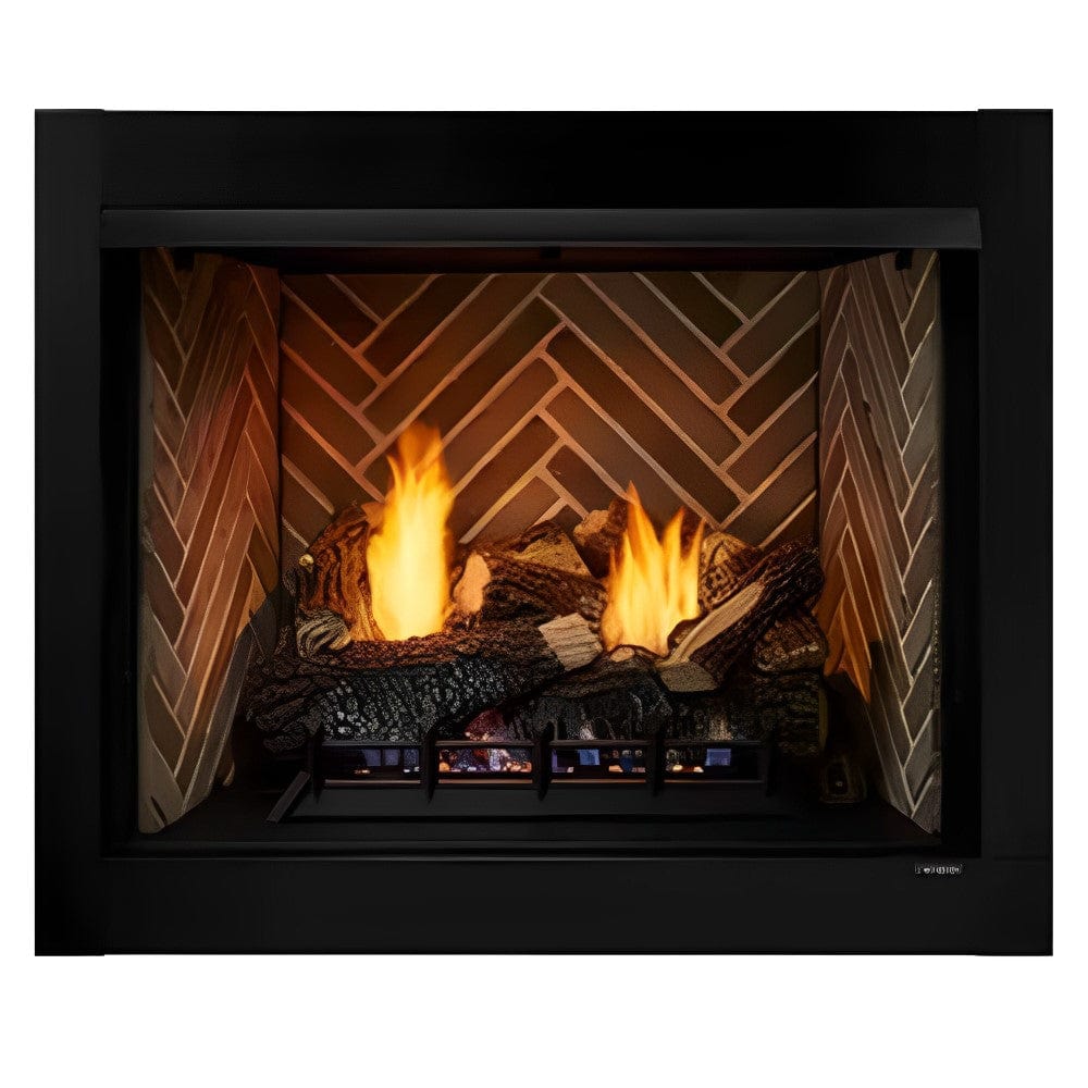 Monessen ACUF36 36-Inch Vent-Free Gas Firebox - Indoor Fireplace for Living Room, Bedroom & Patio Heating