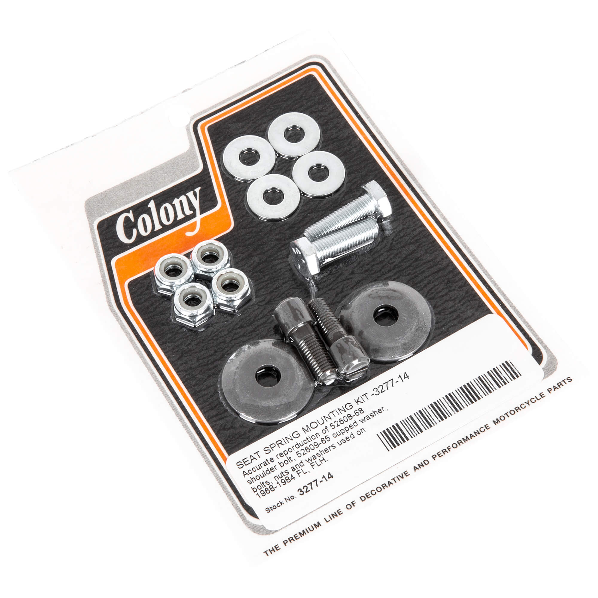 1968-1984 Harley Davidson FL/FLH 14 Seat Spring Mount Kit - Replacement Suspension for Classic Motorcycles - Perfect for Restoration & Comfort Upgrades