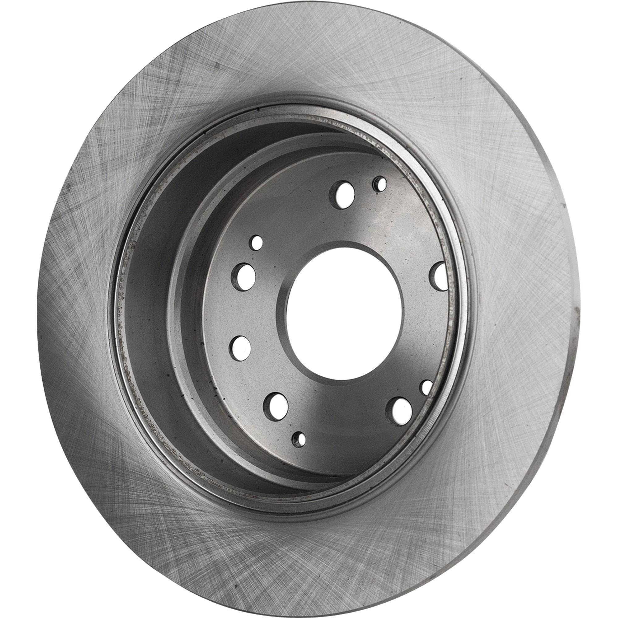 High-Performance Rear Brake Disc and Pad Kit - 2-Wheel Set for 2001-2003 Acura CL | Ceramic Brake Pads & Cast Iron Rotors | 5-Lug Design | Perfect for Daily Commuting & Highway Driving