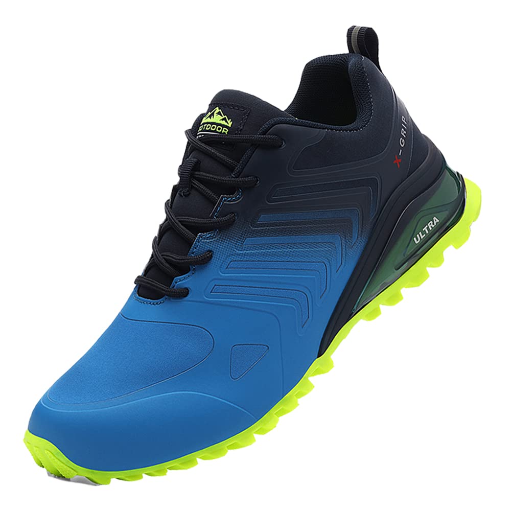 **Spikeless Golf Shoes for Men - Waterproof & Breathable Sneakers - Anti-Slip Comfort Walking Shoes - Black | Perfect for Golf Course, Driving Range & Casual Wear**
