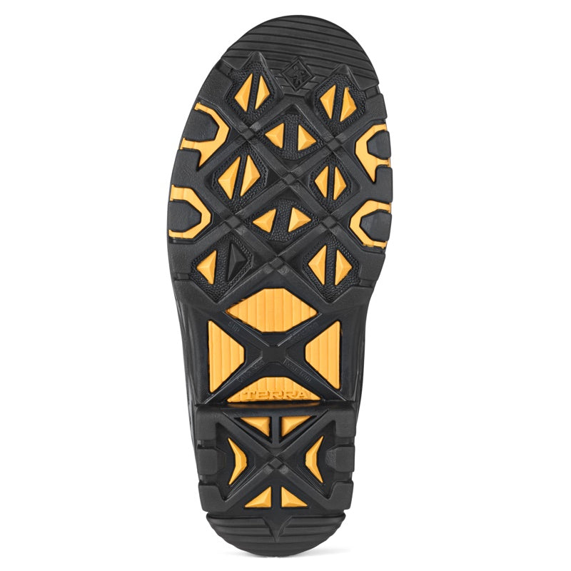 Terra Crossbow Waterproof Winter Safety Boots for Men - Composite Toe Work Boots, TR0A4NPSBRN, Brown - Ideal for Construction, Hiking & Outdoor Work in Cold Weather