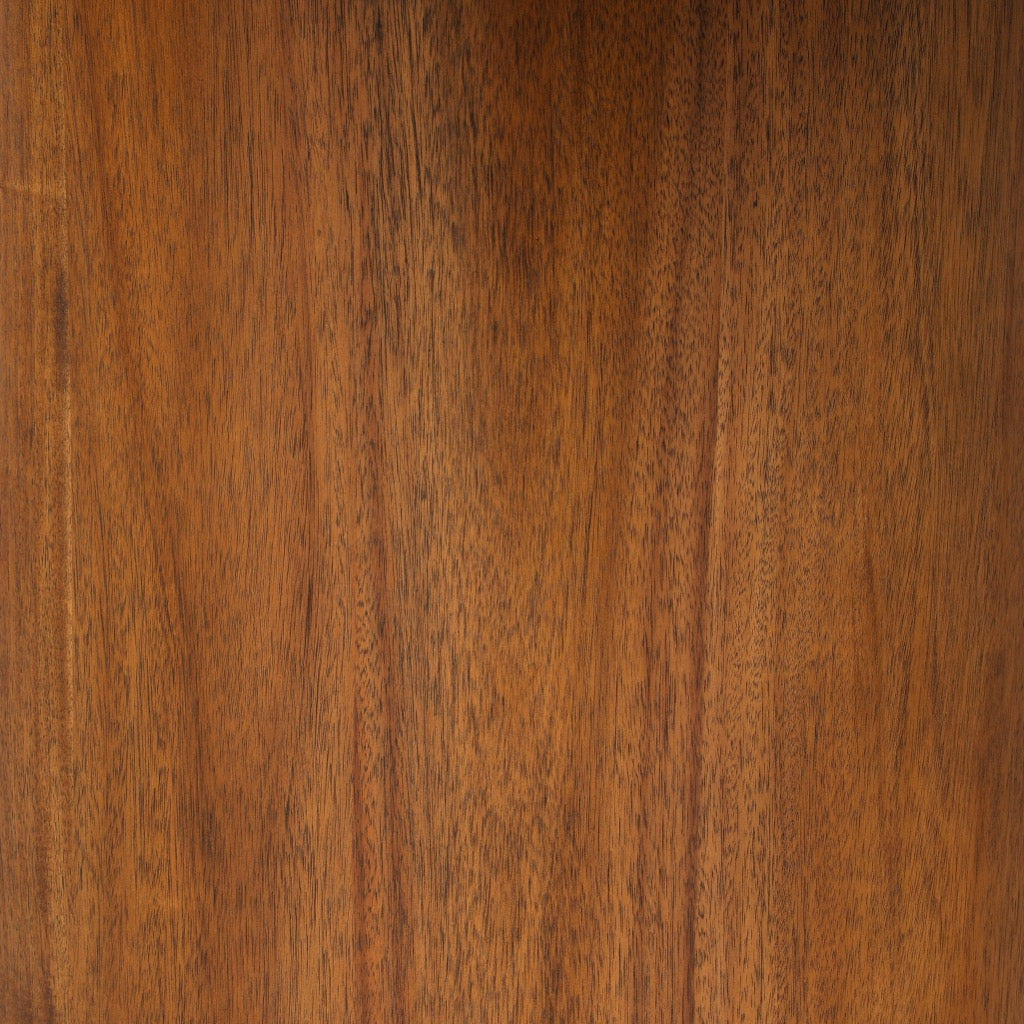 Paden Dining Table - Solid Acacia Wood, Seasoned Brown Finish - Perfect for Kitchen, Dining Room & Outdoor Entertaining