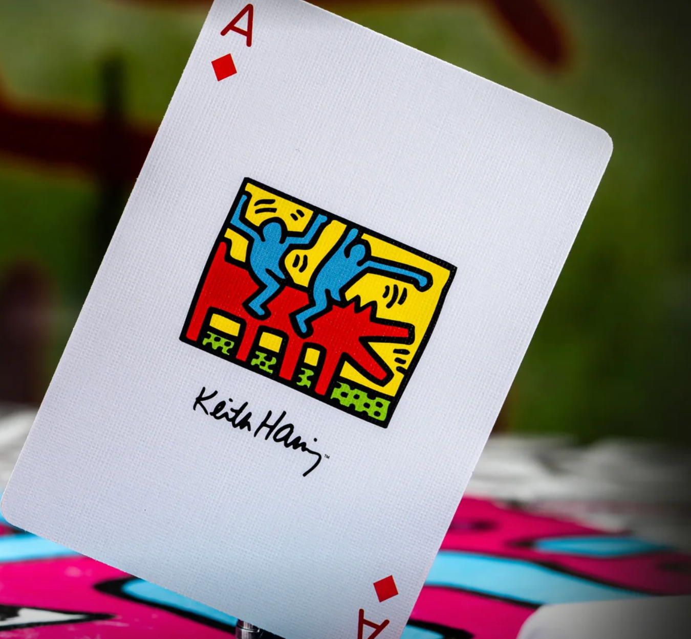 Keith Haring Playing Cards - Premium Collectible Card Deck for Poker, Blackjack & Game Nights - Unique Pop Art Gift for Card Game Lovers