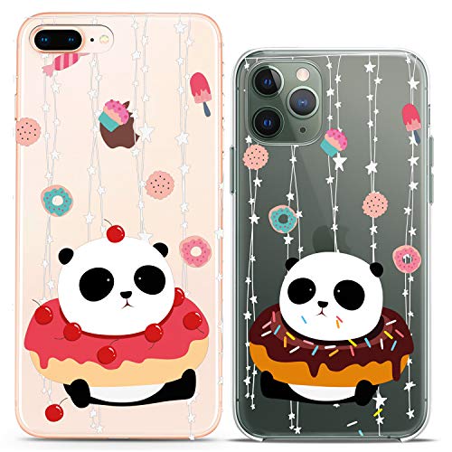 Couple Panda Doughnut